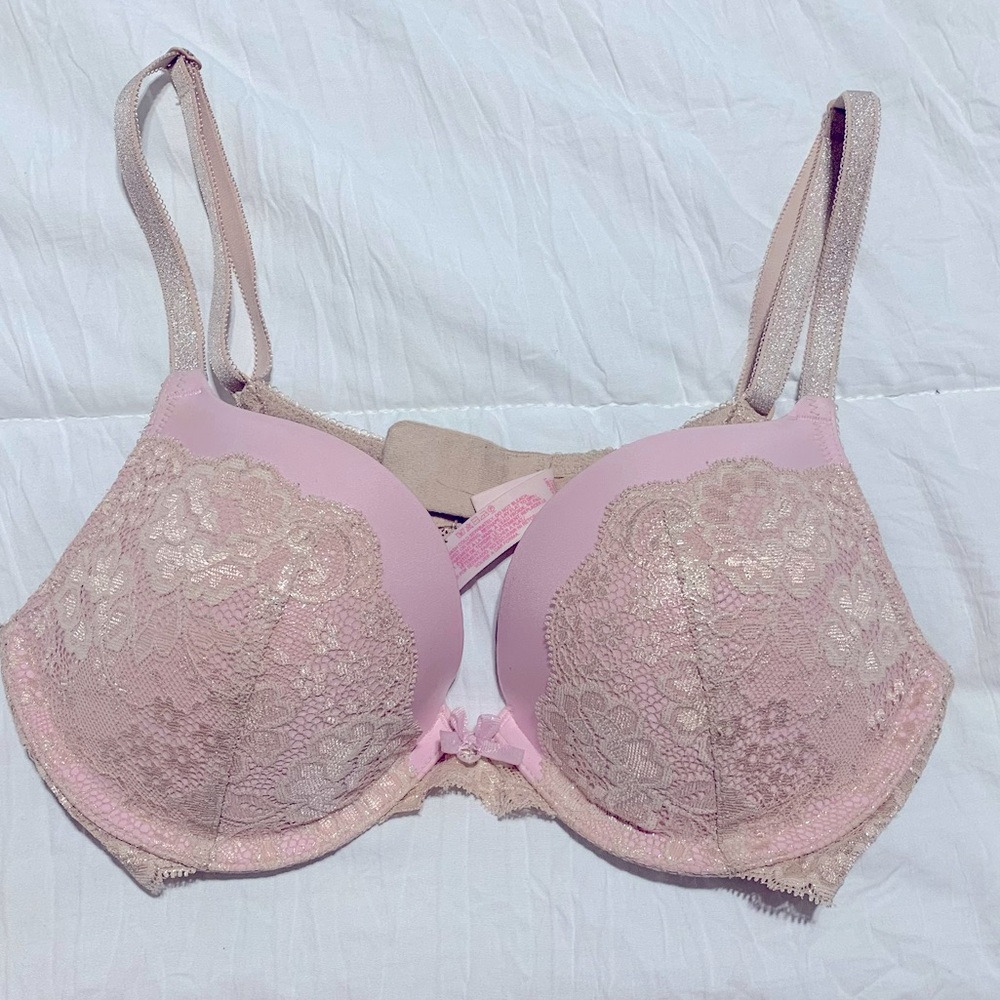 VICTORIA SECRET PUSH UP BRA 34C